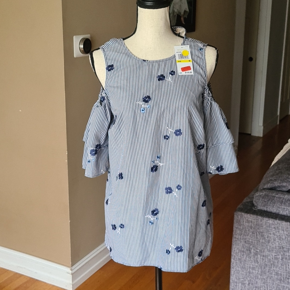 Michael Kors Off the Shoulder Blouse